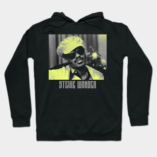 Stevie Wonder Retro Grey Hoodie